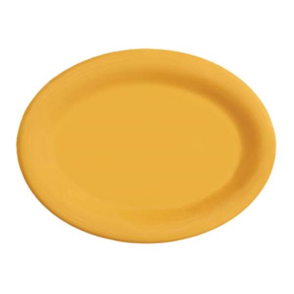 Yellow Oval Platter S80336