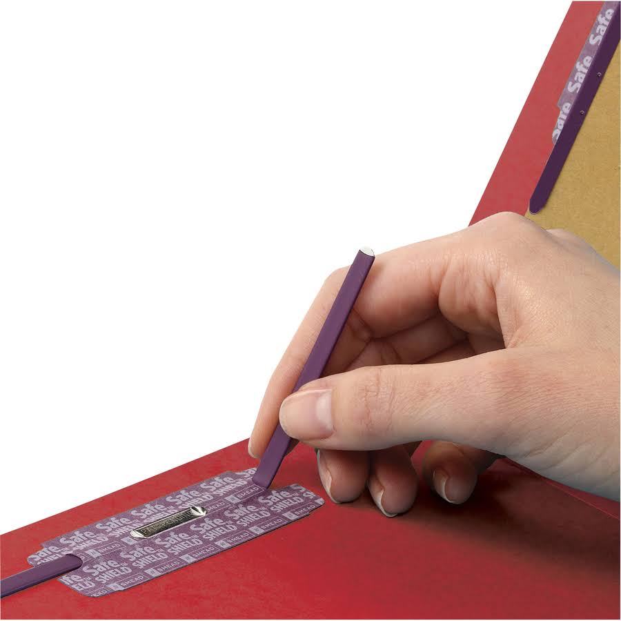 Colored Pressboard Classification Folders with Fastener F447133