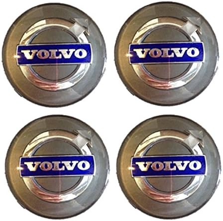 Silver Wheel Hub Cap Kit (Set of 4) F7207