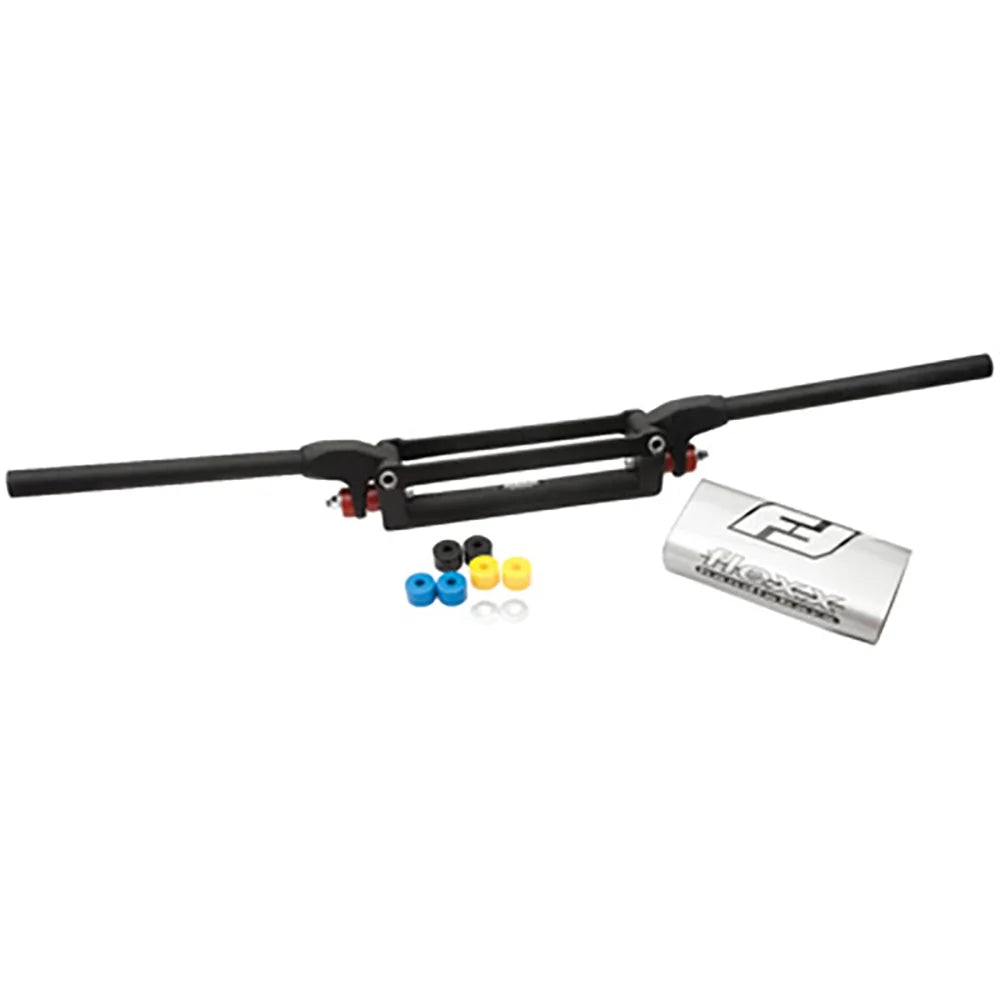 1 1/8 10 Degree Moto Black Handlebar B4154