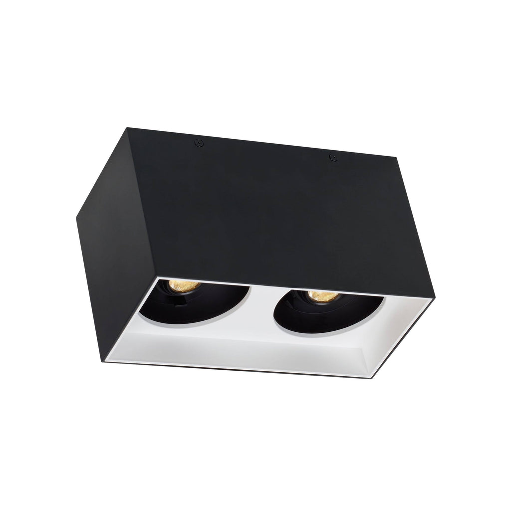 Matte Black LED Flush Mount V864