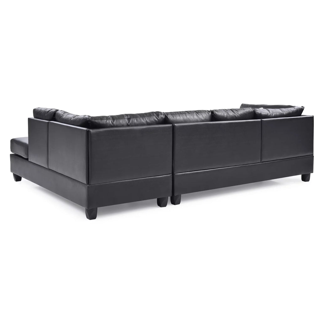 Black Sectional Q2543