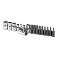 1/4 in. 3/8 in. Drive Star Bit Socket Set, 17 Piece W9173