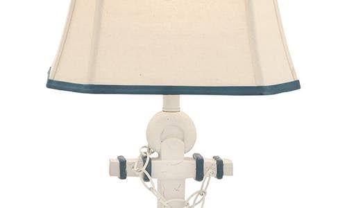 Linen Shade Lamp with Anchor C880