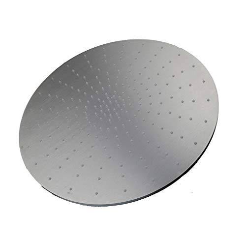 Brushed Nickel 20 inch Ceiling Mount Rainfall LED Shower Head B1496
