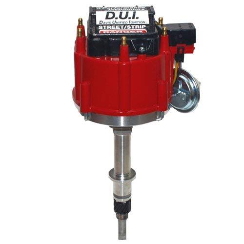 Distributor with Red Cap for Inline 6 Cylinder 232-258 Cid U39777