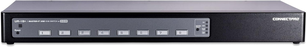 4-port USB KVM Switch with 4 KVM Cables E107216