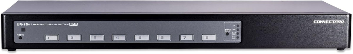 4-port USB KVM Switch with 4 KVM Cables E107216