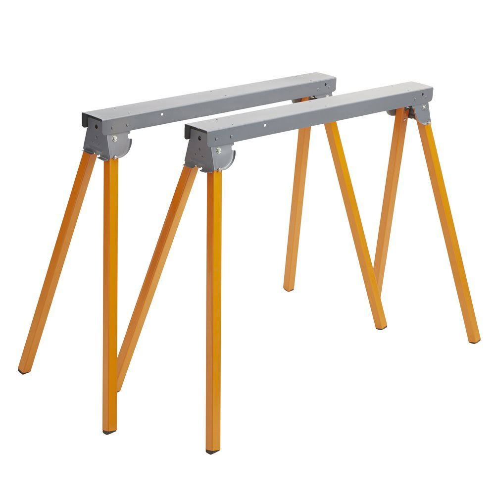 Folding Sawhorse Pair, 33-inch Tall H628