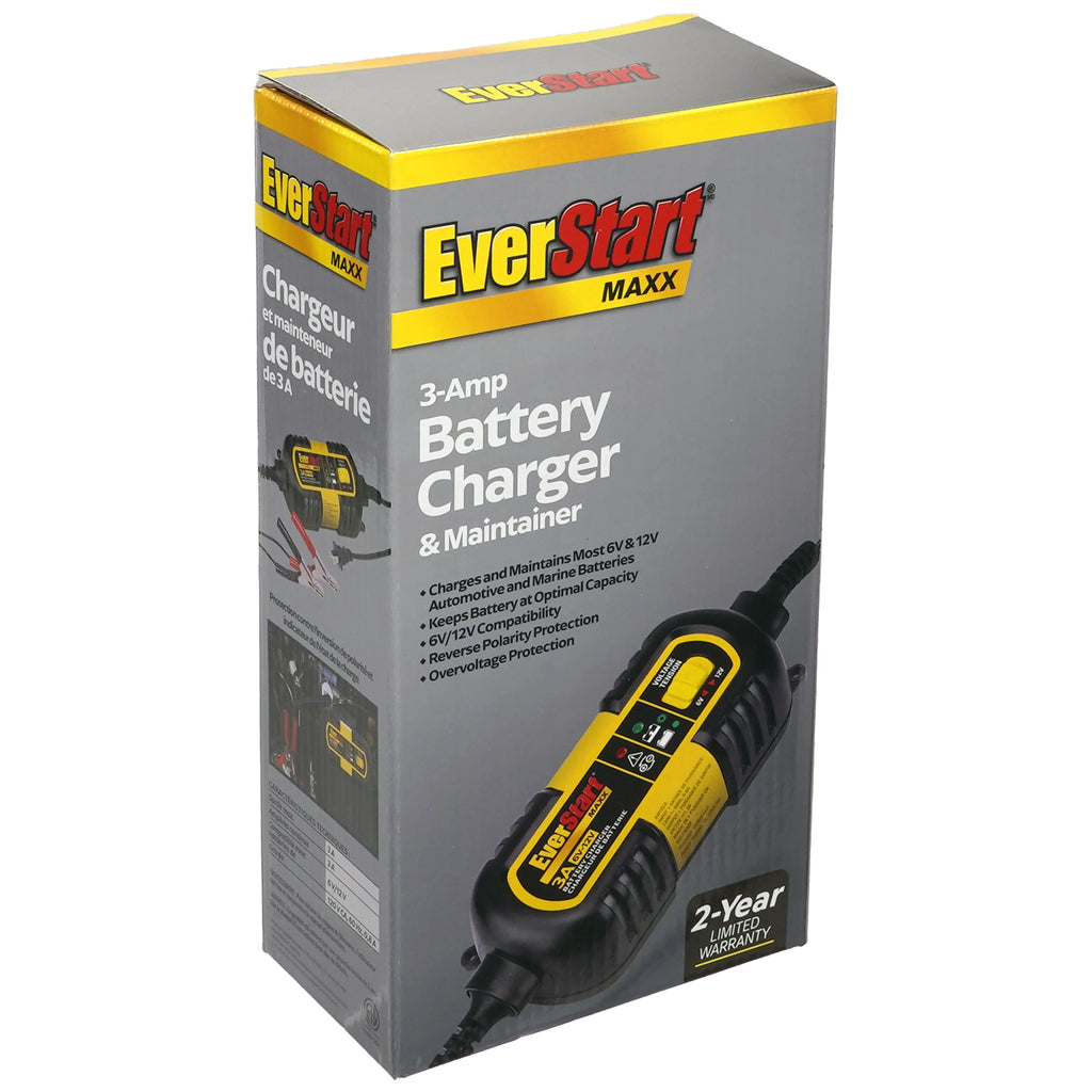 3 Amp 6V/12V Automotive Battery Charger F80572