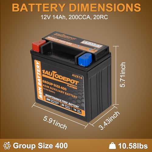 12V 70Ah 710CCA AGM Car Battery Q2425