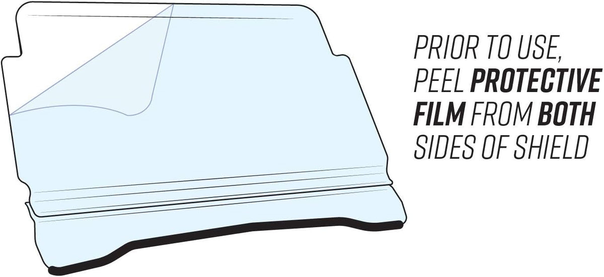 Full Size Polycarbonate Windshield H9773