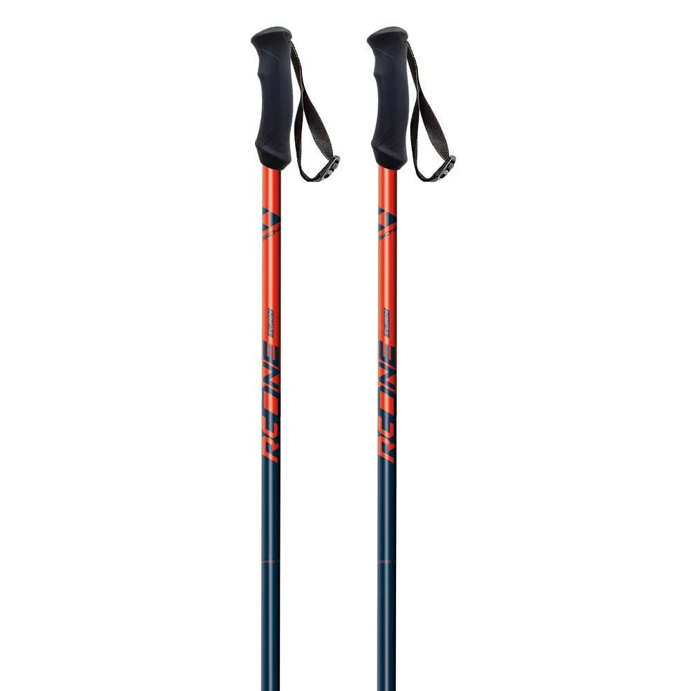 Red Blue Black Ski Poles (Pair) R788