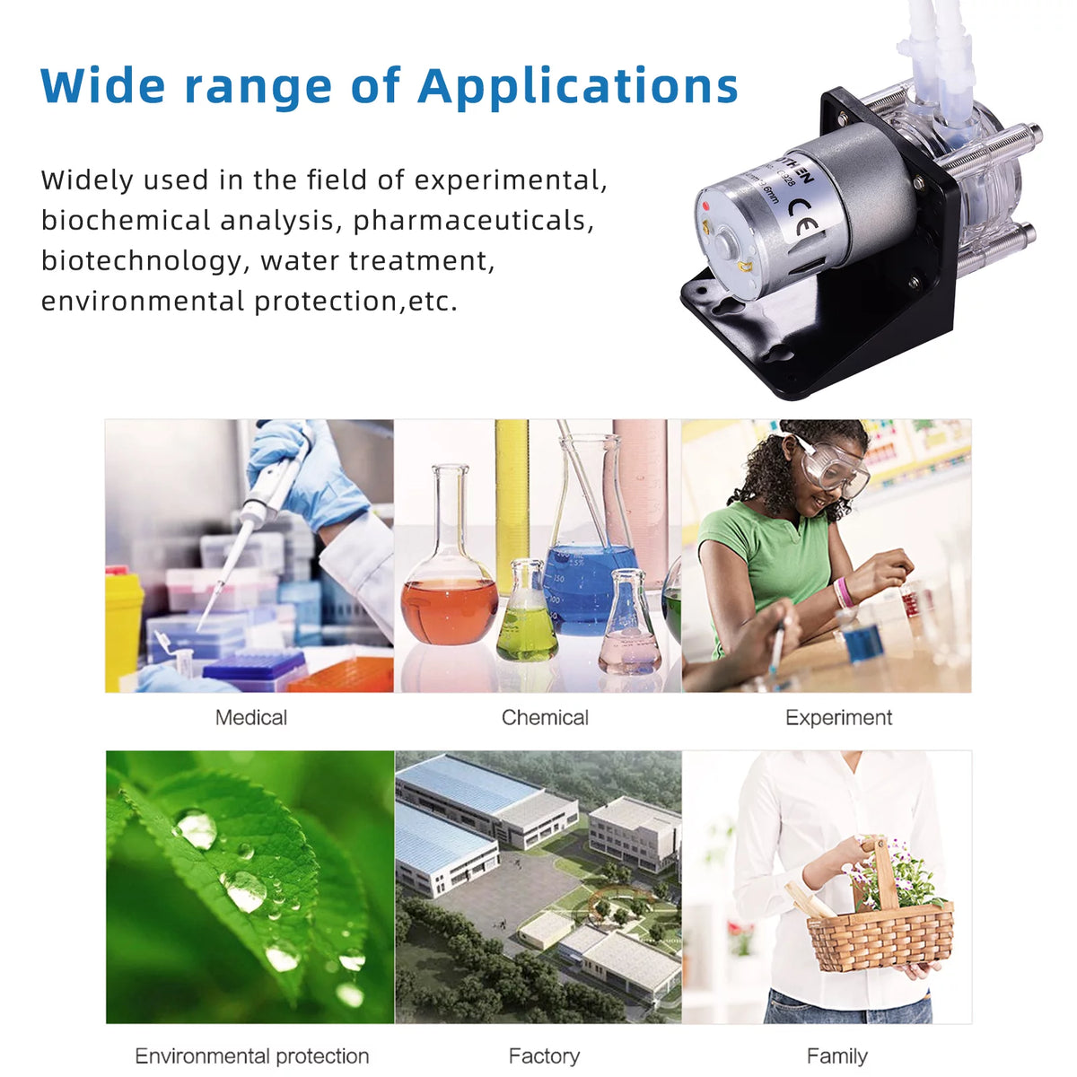 DC 12V Peristaltic Pump with Silicone Tubing S258413