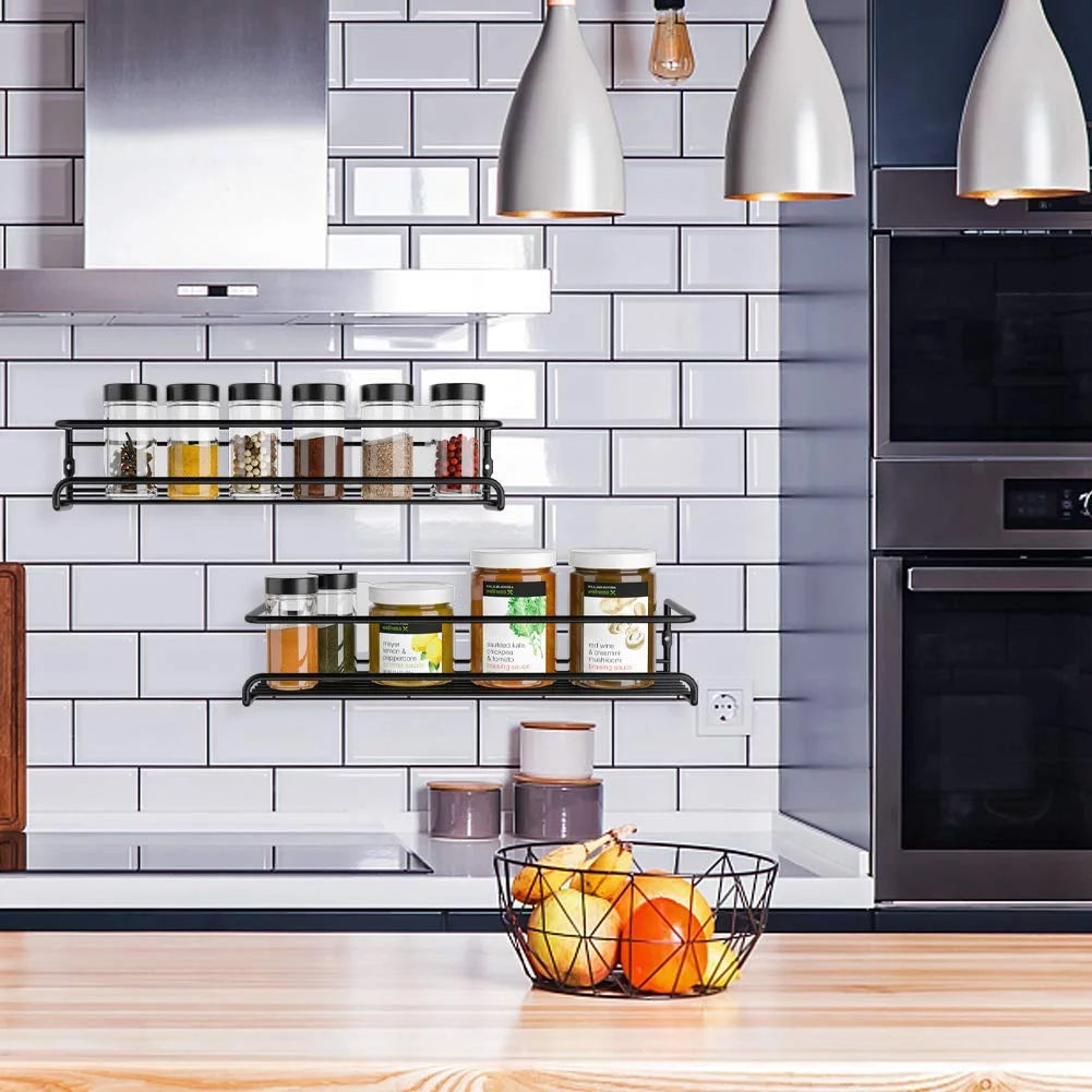 4 Tier Hanging Spice Rack Organizer C749