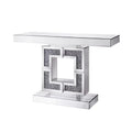 Wood and Mirror Console Table X338