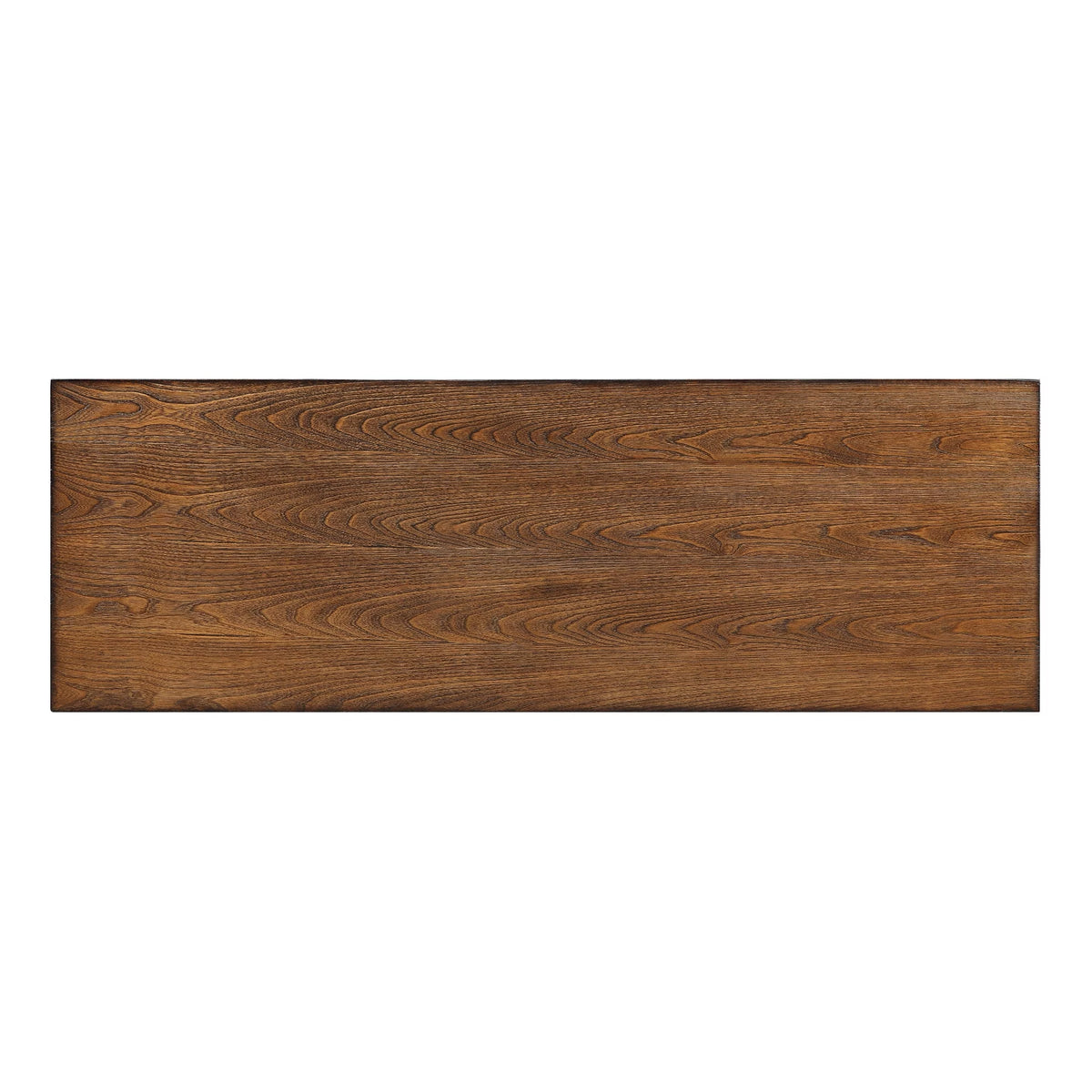 Industrial Wood and Metal Console Table with Wheels A758505