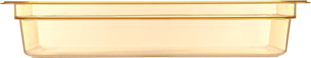 High-Heat Full-Size Food Pan, 12.7 qt, 20-3/4 x 12-3/4 x 4", Amber, Case of 6 P555