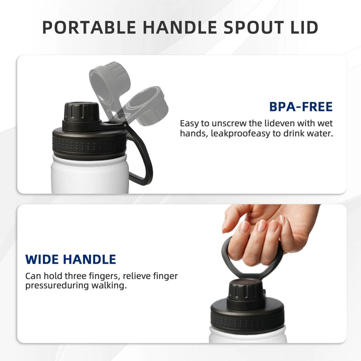 18OZ Insulated Stainless Steel Water Bottle Q904631