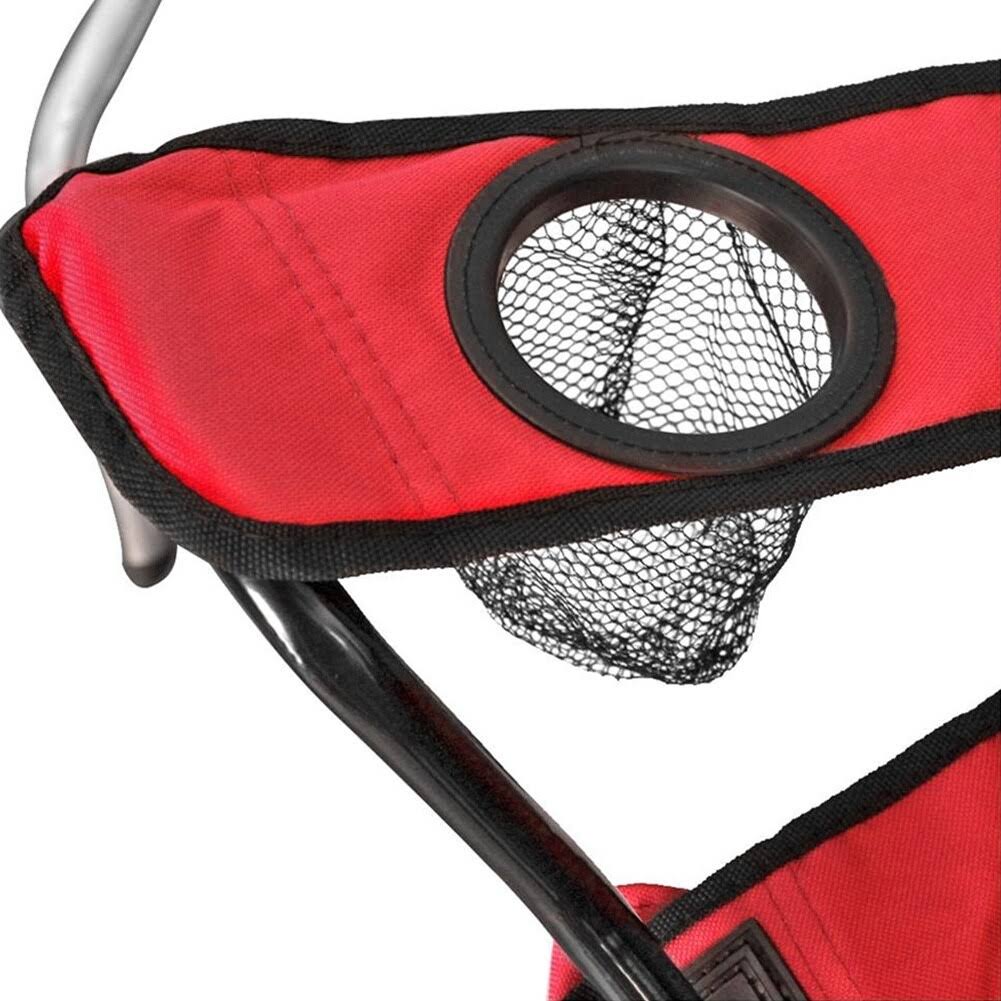 Blue Portable Double Folding Chair with Carry Case P989