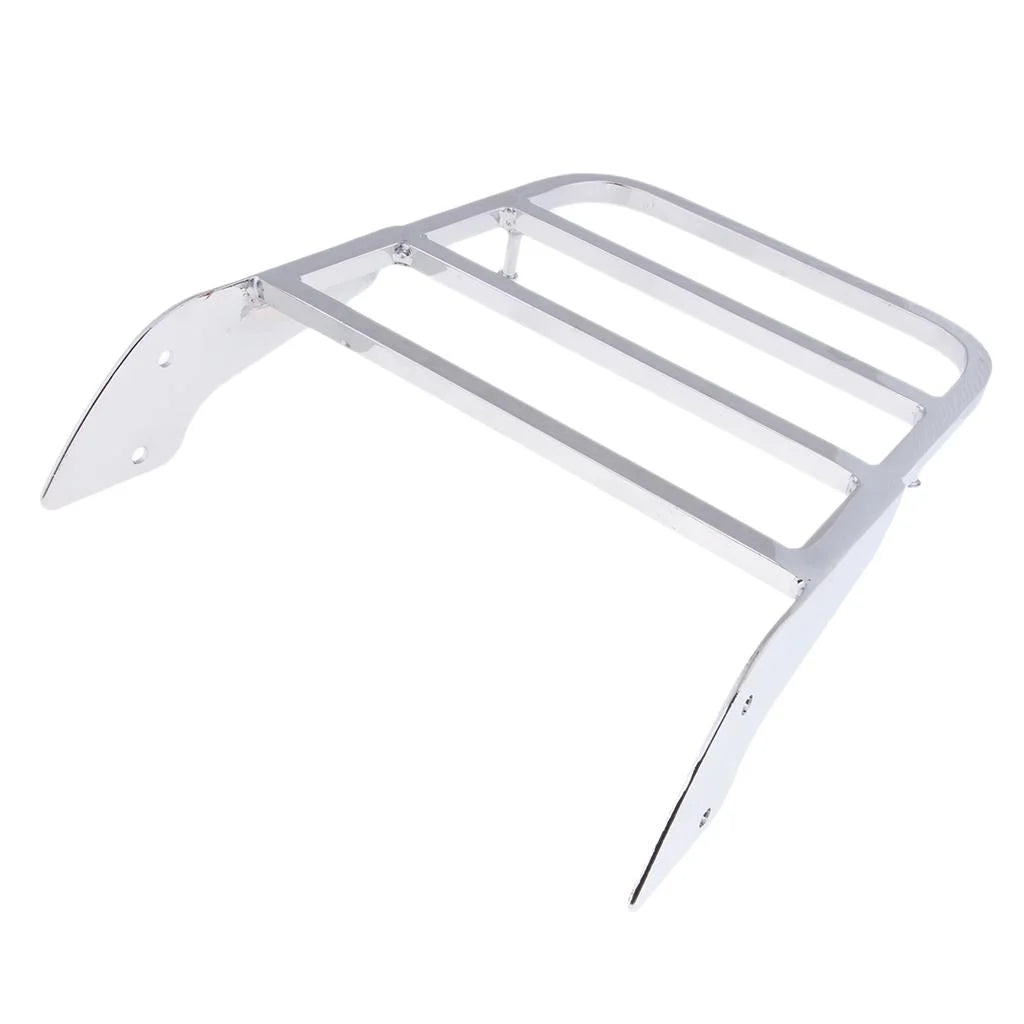 Chrome Motorcycle Sissy Bar Luggage Rack J605821