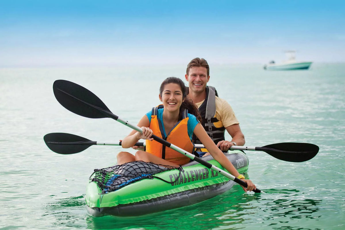 2-Person Inflatable Kayak with Oars and Pump R22611