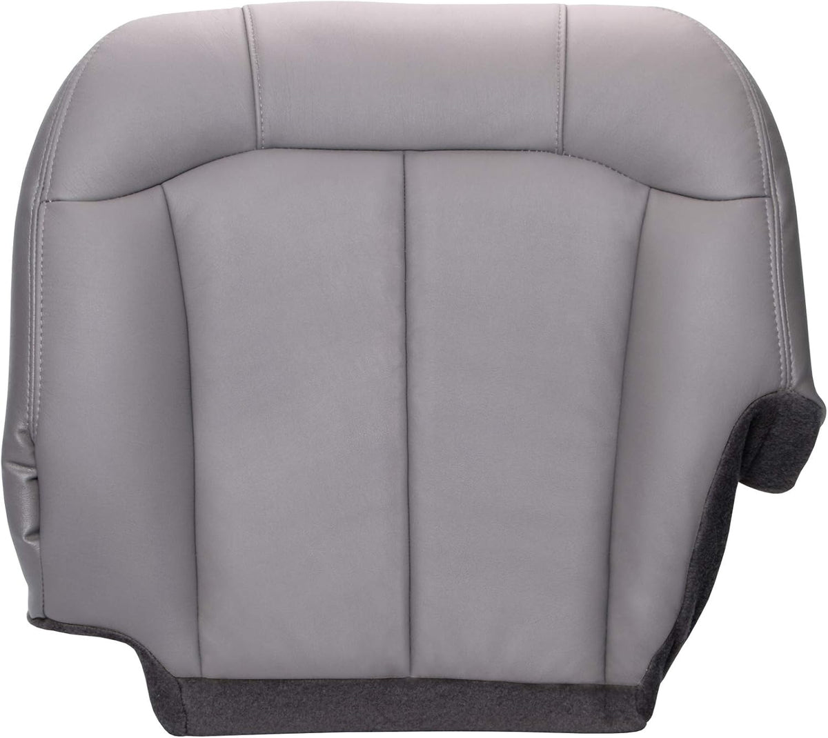 Medium Dark Pewter Leather Replacement Seat Cover K344994