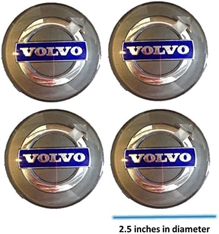 Silver Wheel Hub Cap Kit (Set of 4) F7207