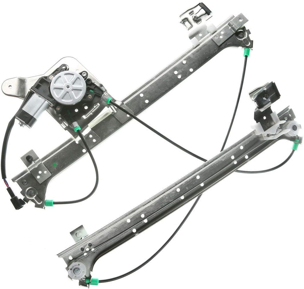 Rear Passenger Side Window Regulator with Motor Assembly Pack of 2 W65799