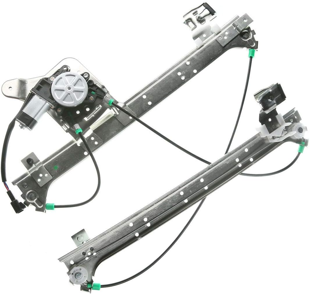 Rear Passenger Side Window Regulator with Motor Assembly Pack of 2 W65799