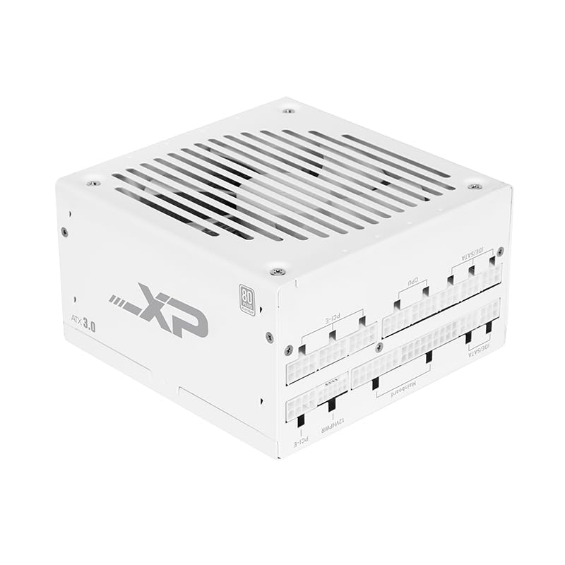 850w White ATX 3.0 PCIE 5.0 80Plus Platinum Full Modular Power Supply G406
