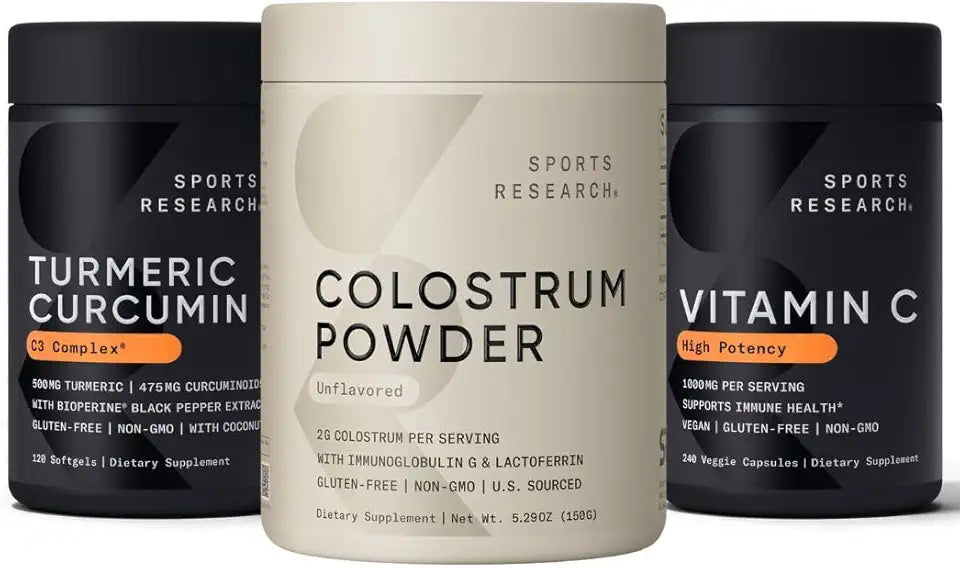 Vegan Vitamin C Turmeric Curcumin Colostrum Powder K276586