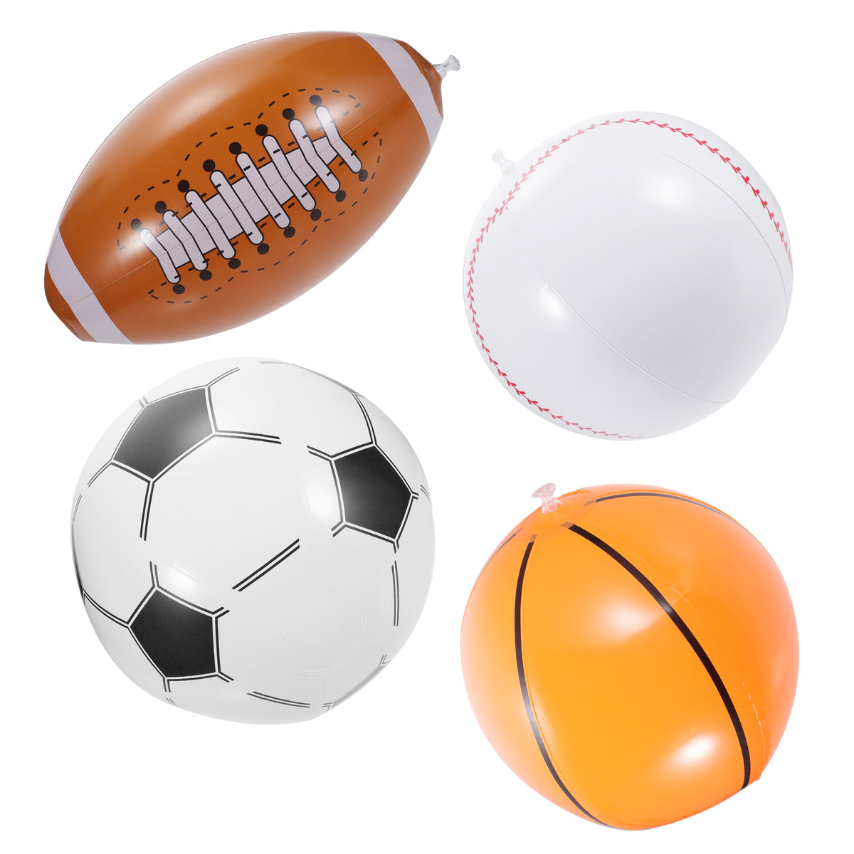 Mini Sports Balls Baseball Toy Beach Inflatable Basketball A86765