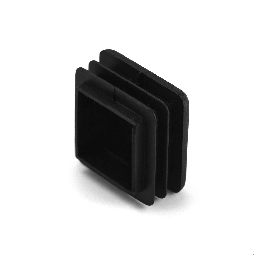 10 PCS Black Plastic Plug End Cap O695