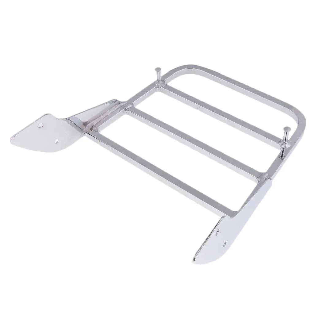 Chrome Motorcycle Sissy Bar Luggage Rack J605821