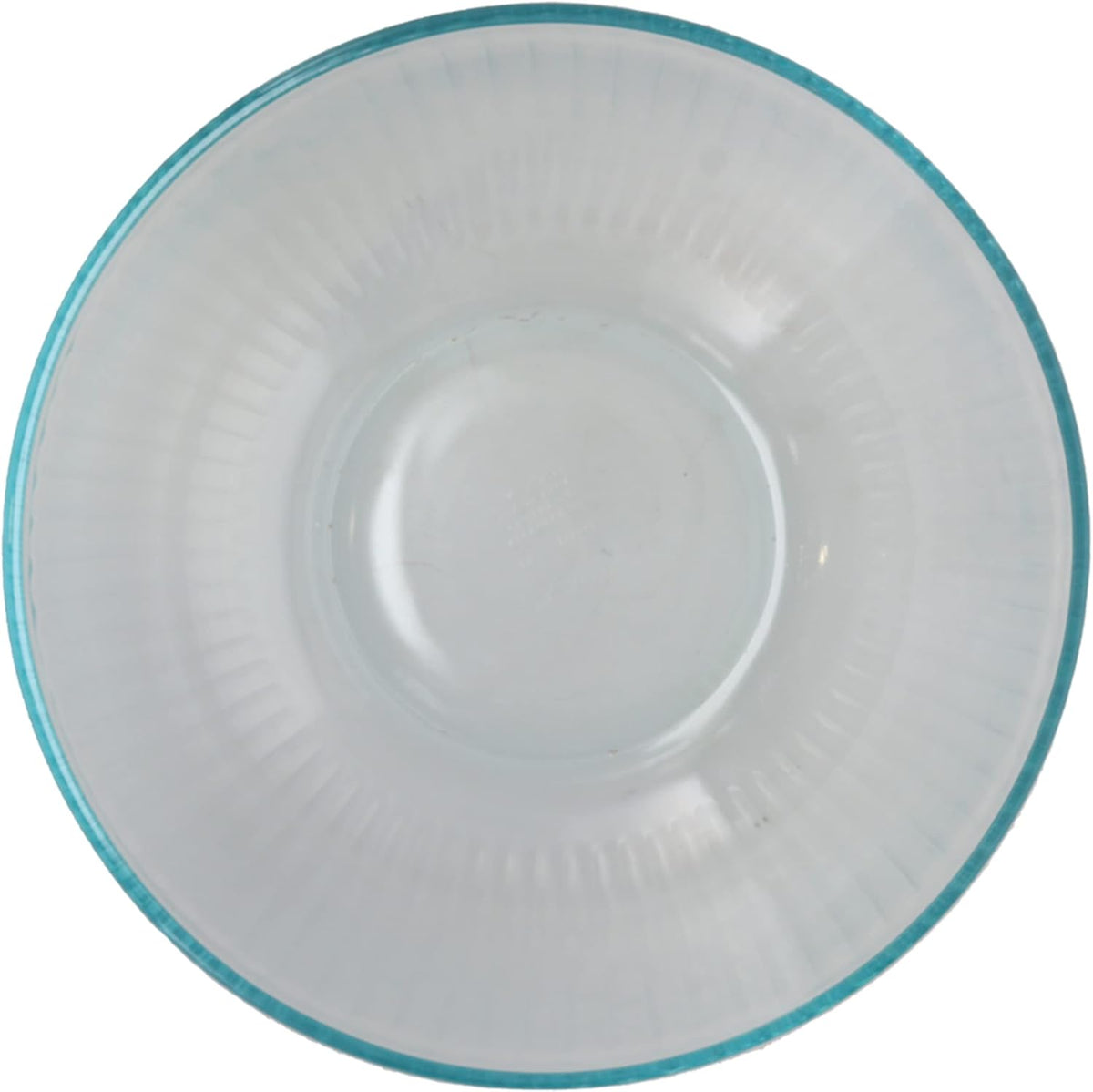 4.5qt Glass Mixing Bowl with Blue Lid E795165