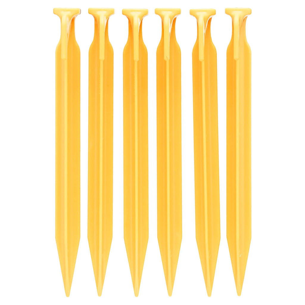 9 ABS Plastic Tent Pegs - 6 Pack A2883