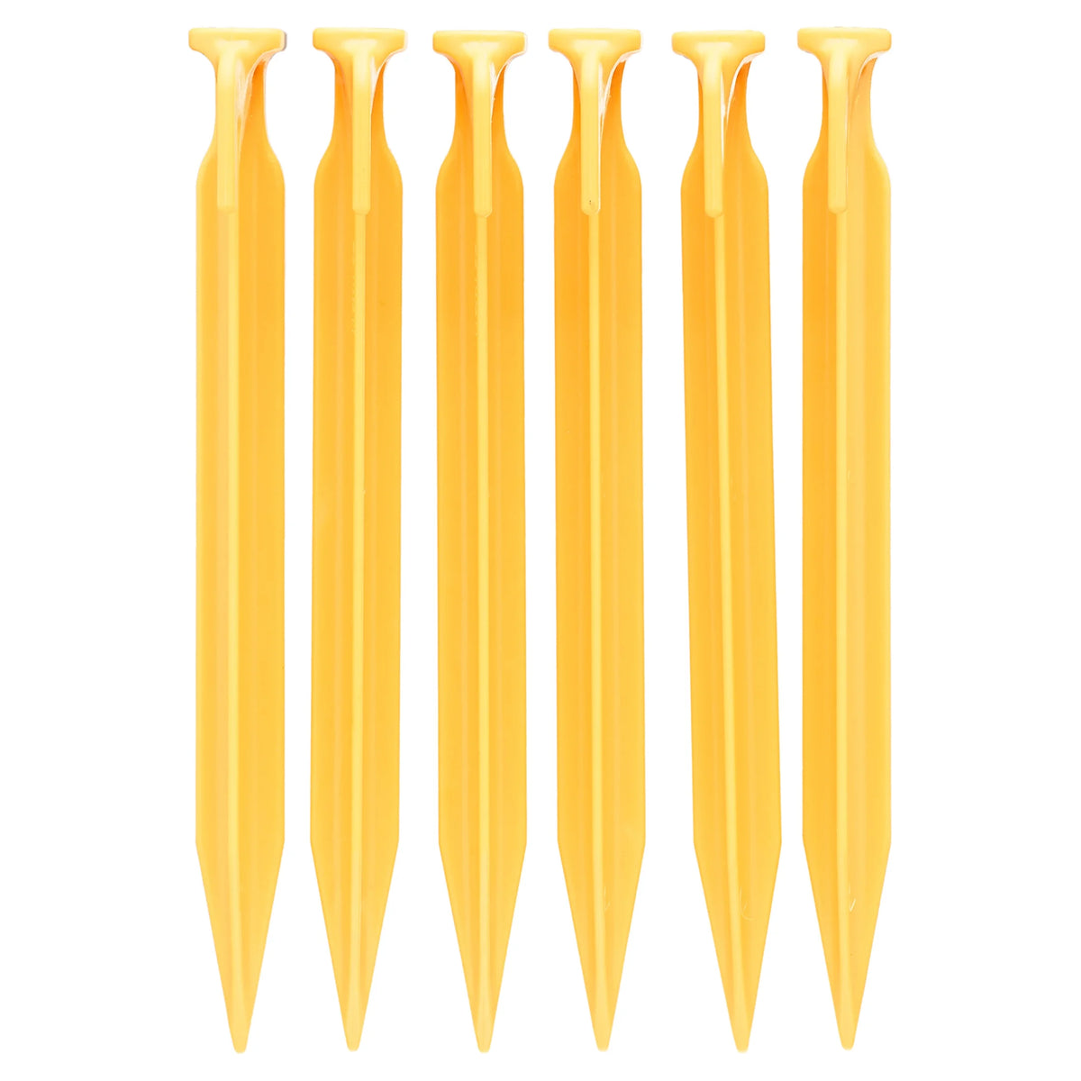 9 ABS Plastic Tent Pegs - 6 Pack A2883
