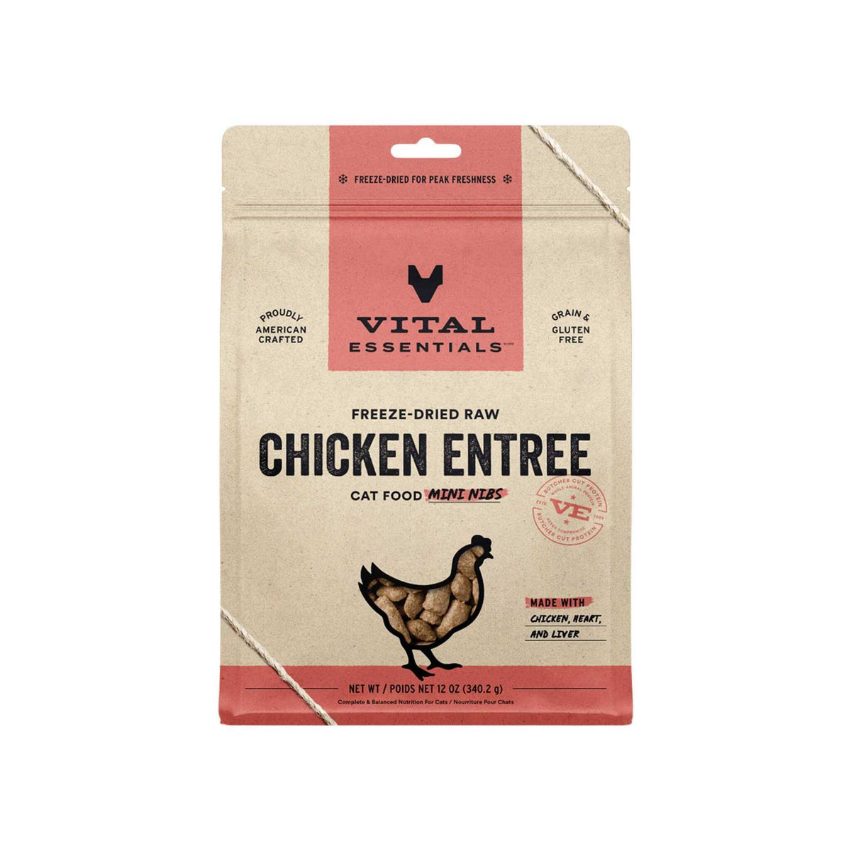 Duck Entree Freeze-Dried Raw Cat Food A718