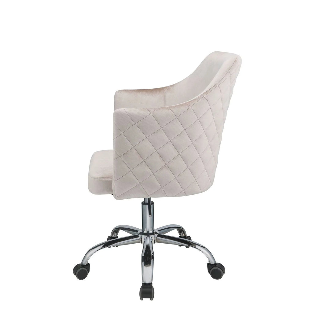 Champagne Velvet Office Chair H786