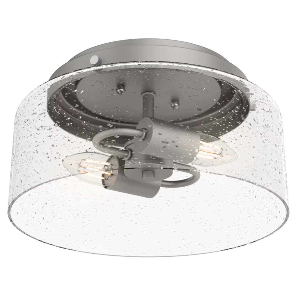 2 Bulb Flush Mount Indoor Light Fixture D2450