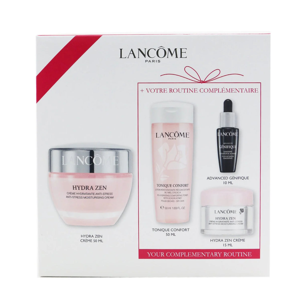 4pcs Soothing Routine Set with Tonique and Moisturizing Creams D806381