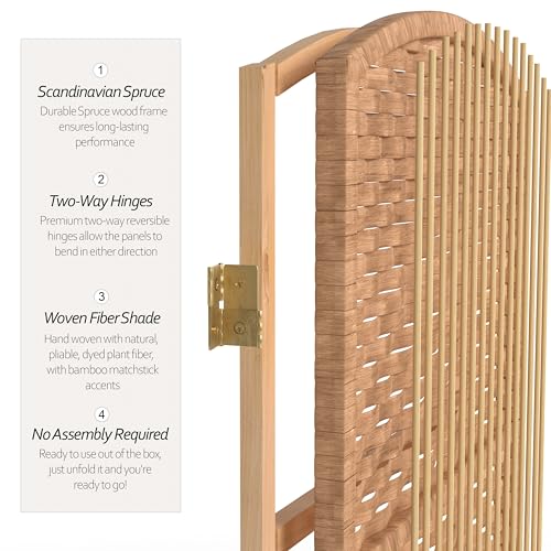3 ft. 4 Panel Folding Screen U3047