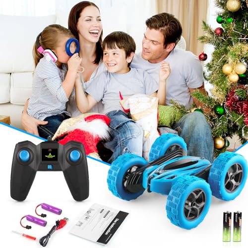 Remote Control Car 2.4GHz 4WD Double Sided 360° Rotating Monster Truck Y176