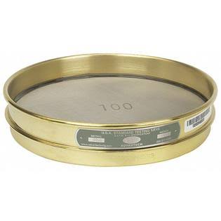 Brass Frame Stainless Steel Screen Testing Sieve O223