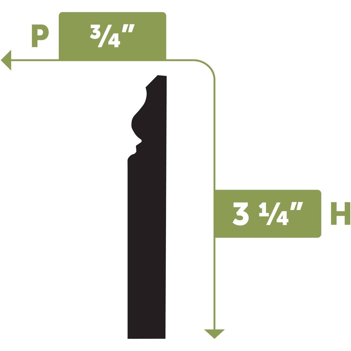 Flexible Baseboard Moulding H2299