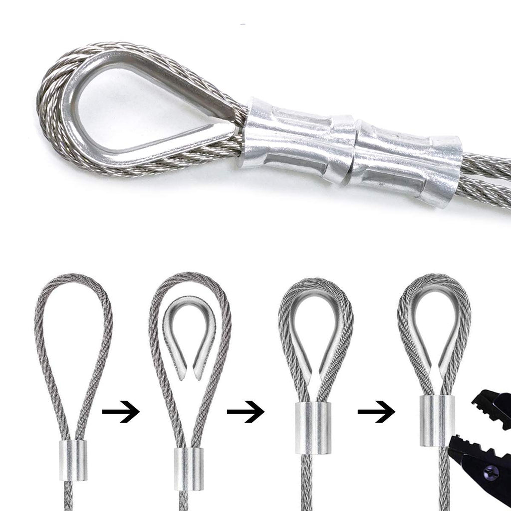 1/8 Cable Railing Kit with 400ft Stainless Steel Cable N421