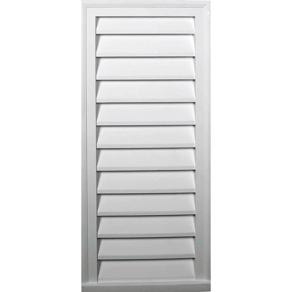 36x22 Vertical Gable Vent Louver S1777