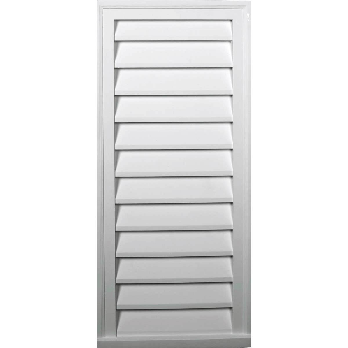36x22 Vertical Gable Vent Louver S1777