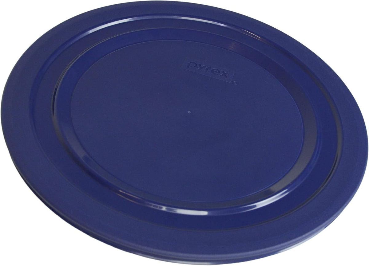 4.5qt Glass Mixing Bowl with Blue Lid E795165